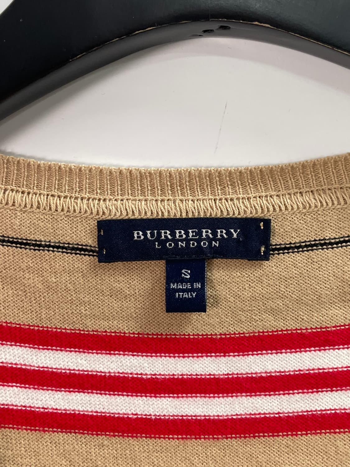 버버리 우먼스 아가일체크 조끼 니트 (on.585) 상품이미지5