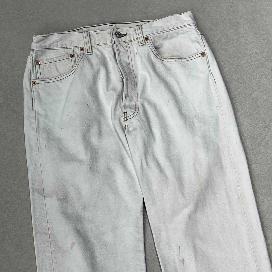 usa 리바이스 501 화이트 데님 s08912 상품이미지3