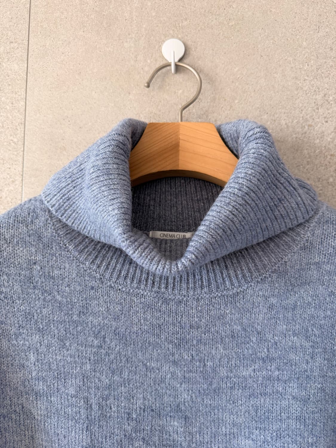 여성 긴팔 니트터틀넥 XL 상품이미지3