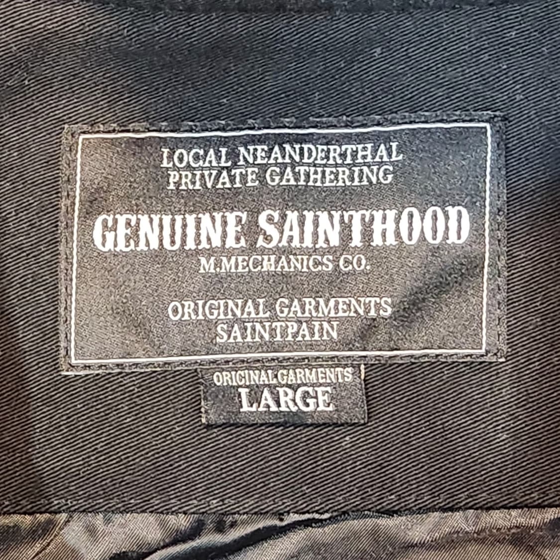 세인트페인 타이거 자수 집업 자켓 (L) 상품이미지3