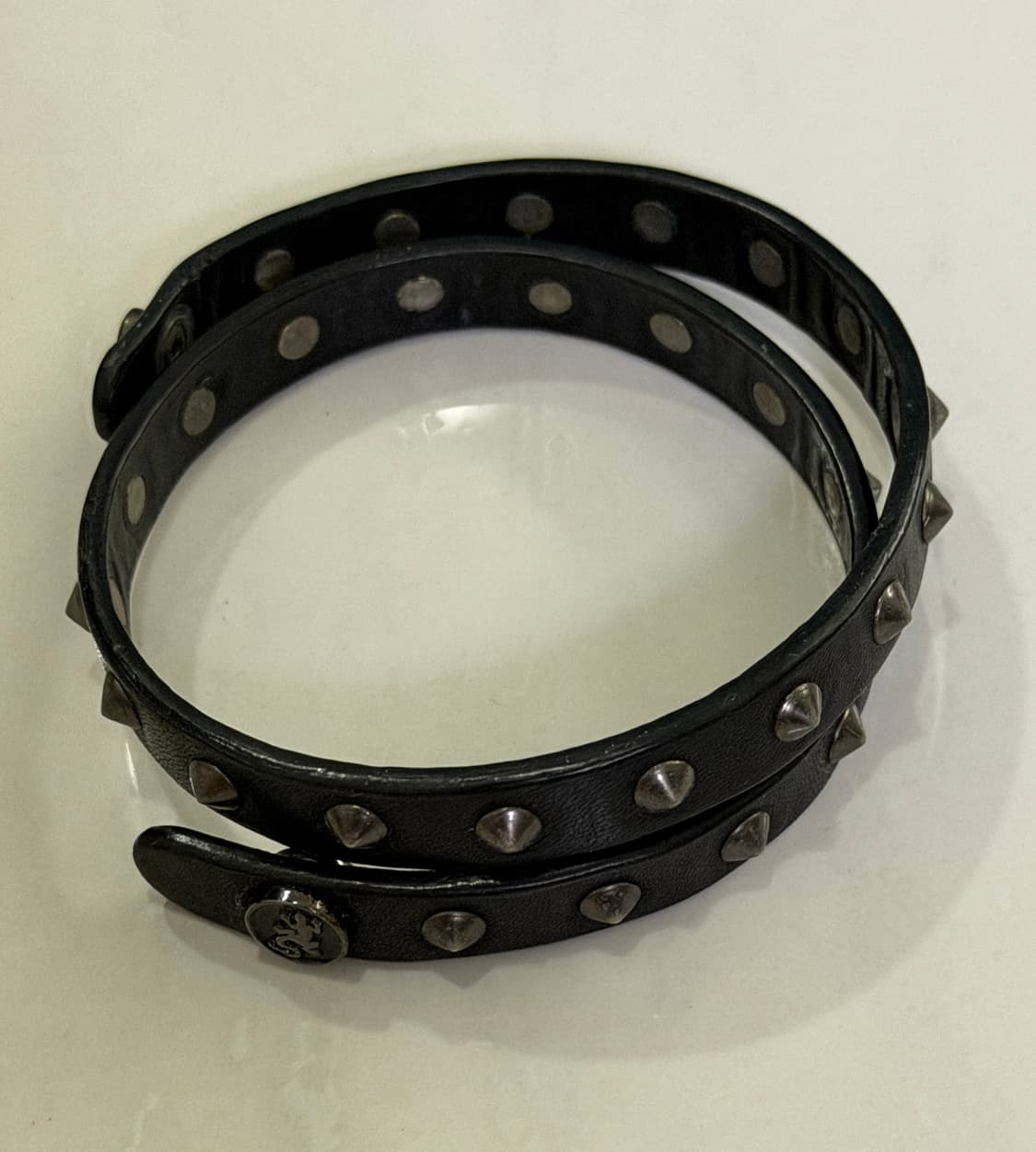 스터드 레더 더블 브레이슬릿 상품이미지1