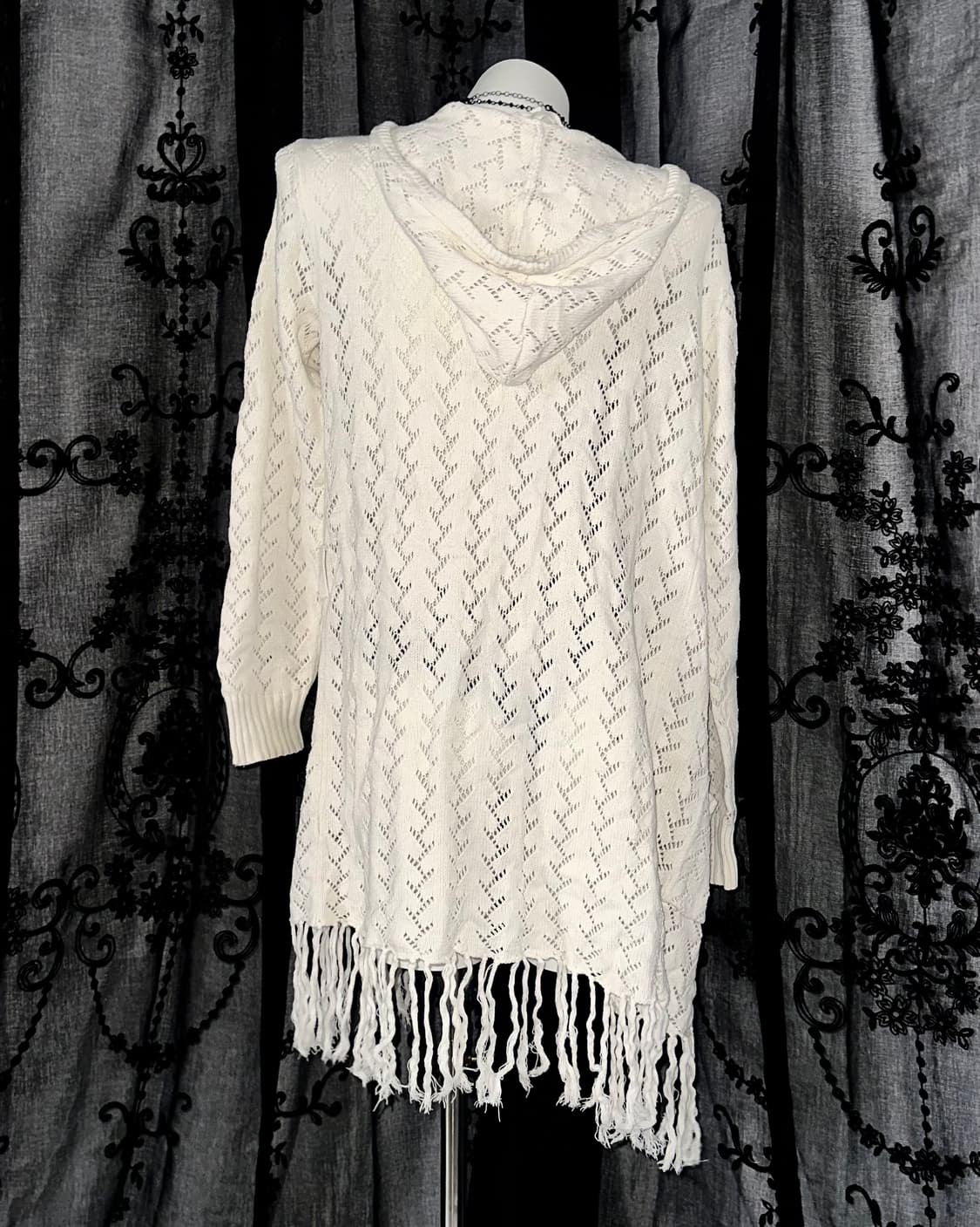 White Long Cardigan 상품이미지3