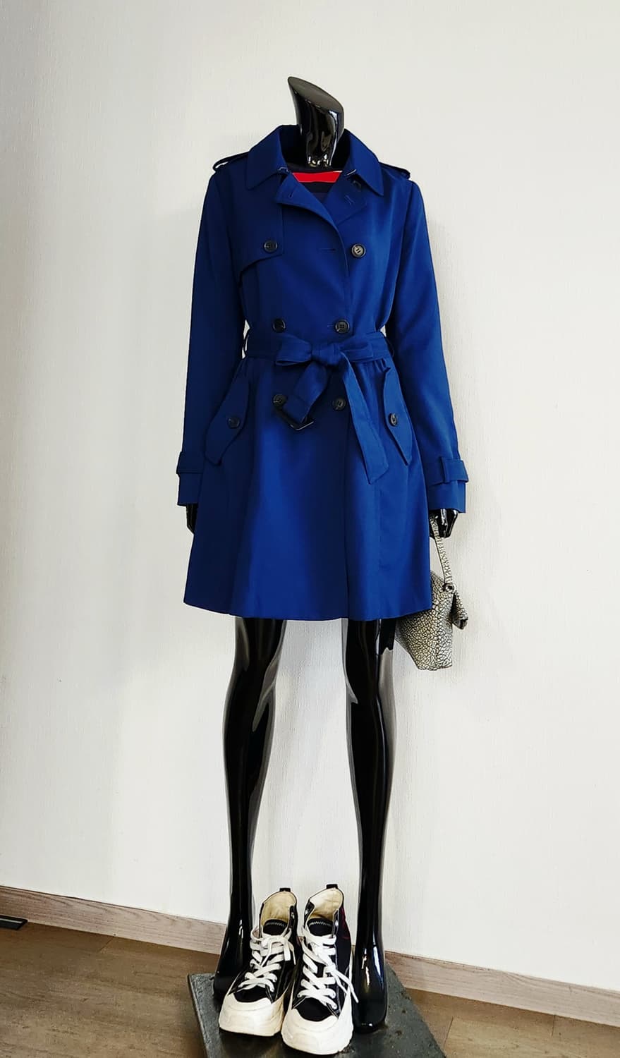 네이비 트렌치코트 상품이미지6