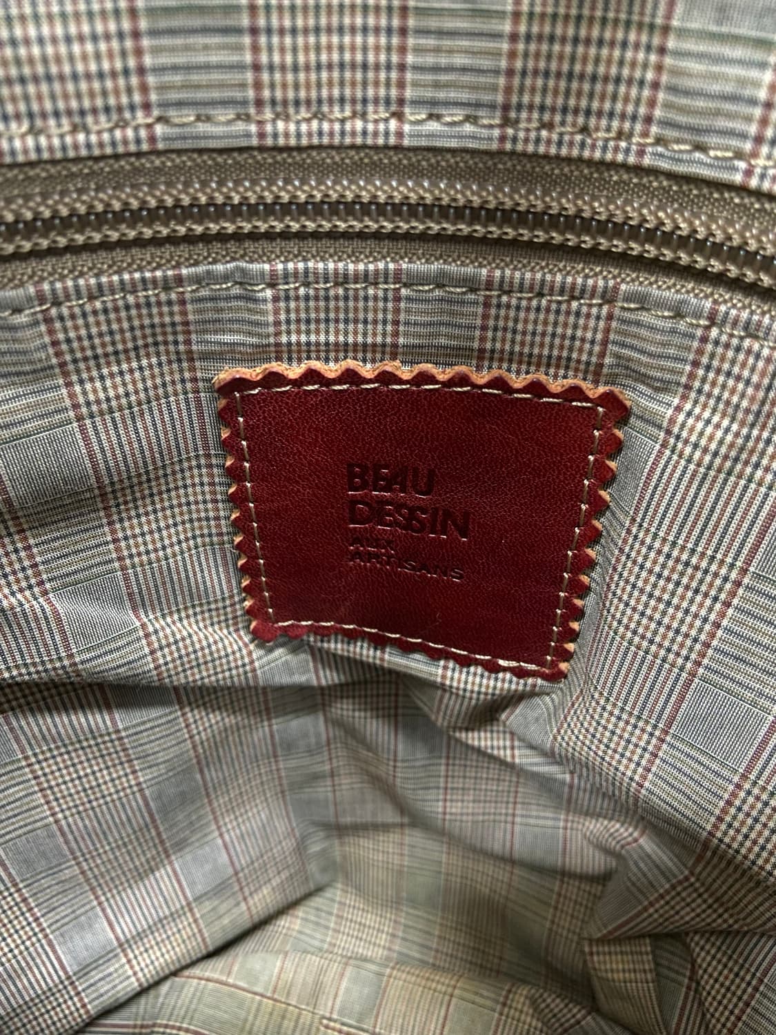 Beau Dessin 레더 호보 숄더백 상품이미지10