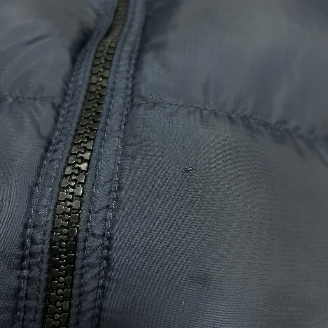 폴로 네이비 오렌지포니 덕다운 패딩(M) 상품이미지4