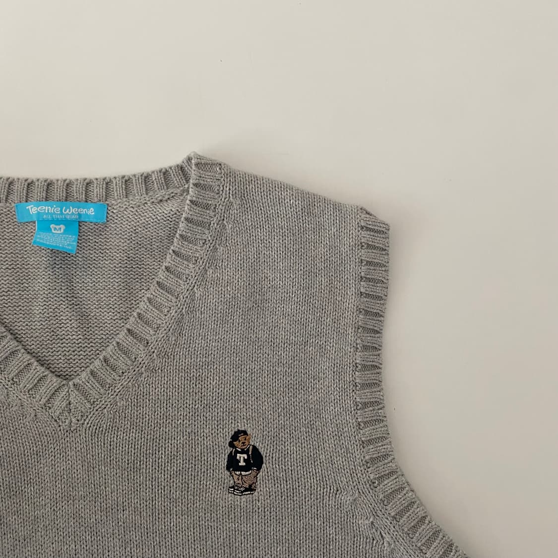 M )티니위니니트조끼 A1498 상품이미지5