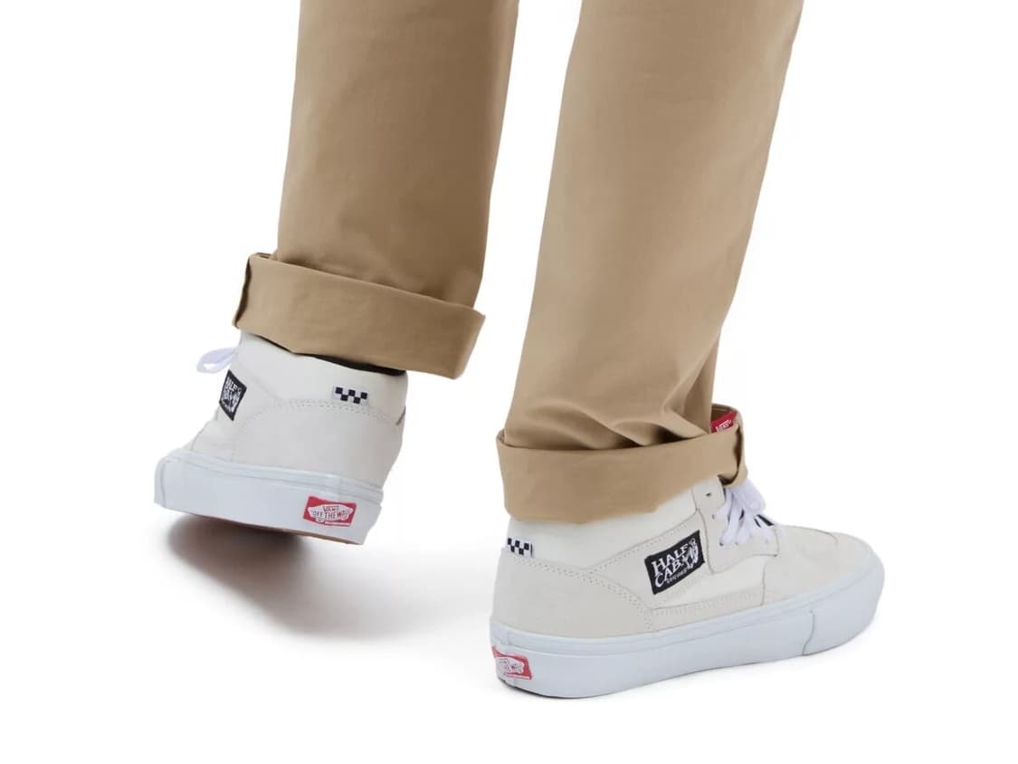 (300) 반스 스케이트 하프캡 화이트 블랙 상품이미지1