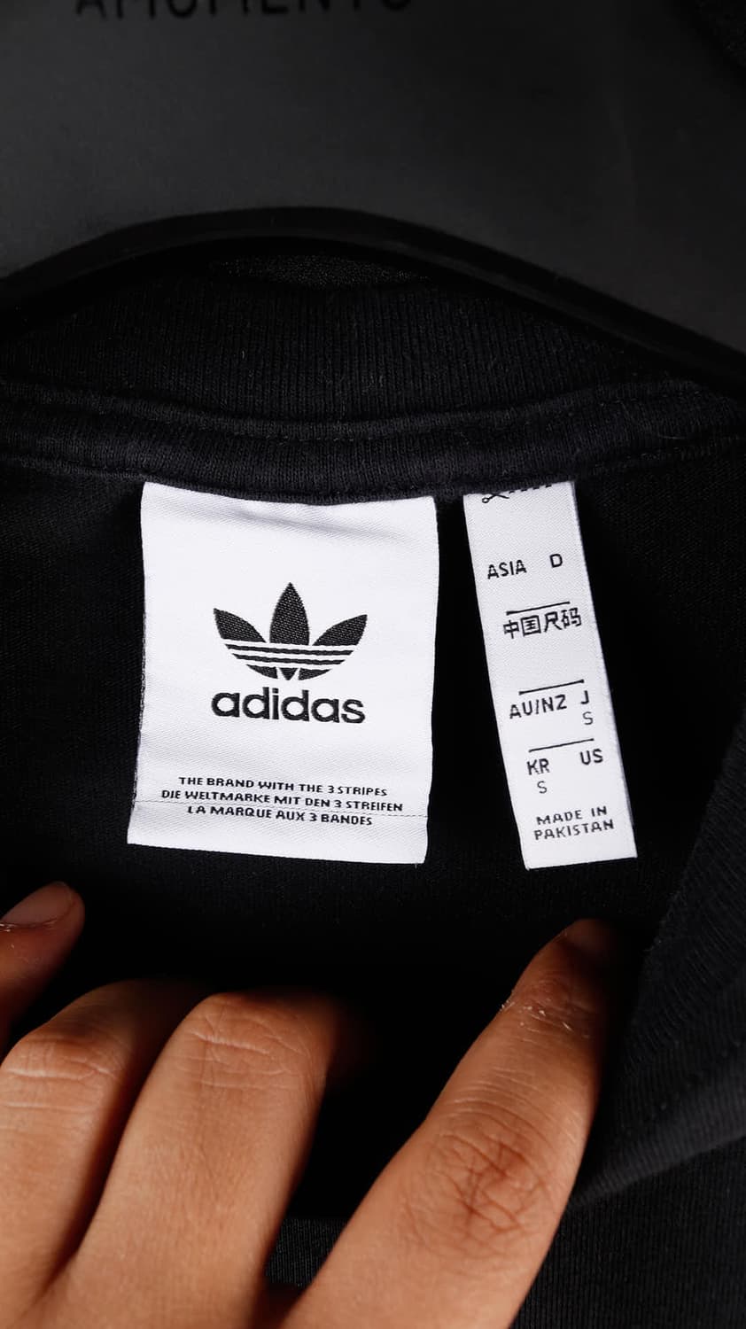 아디다스 오리지널 검정 티셔츠 상품이미지5