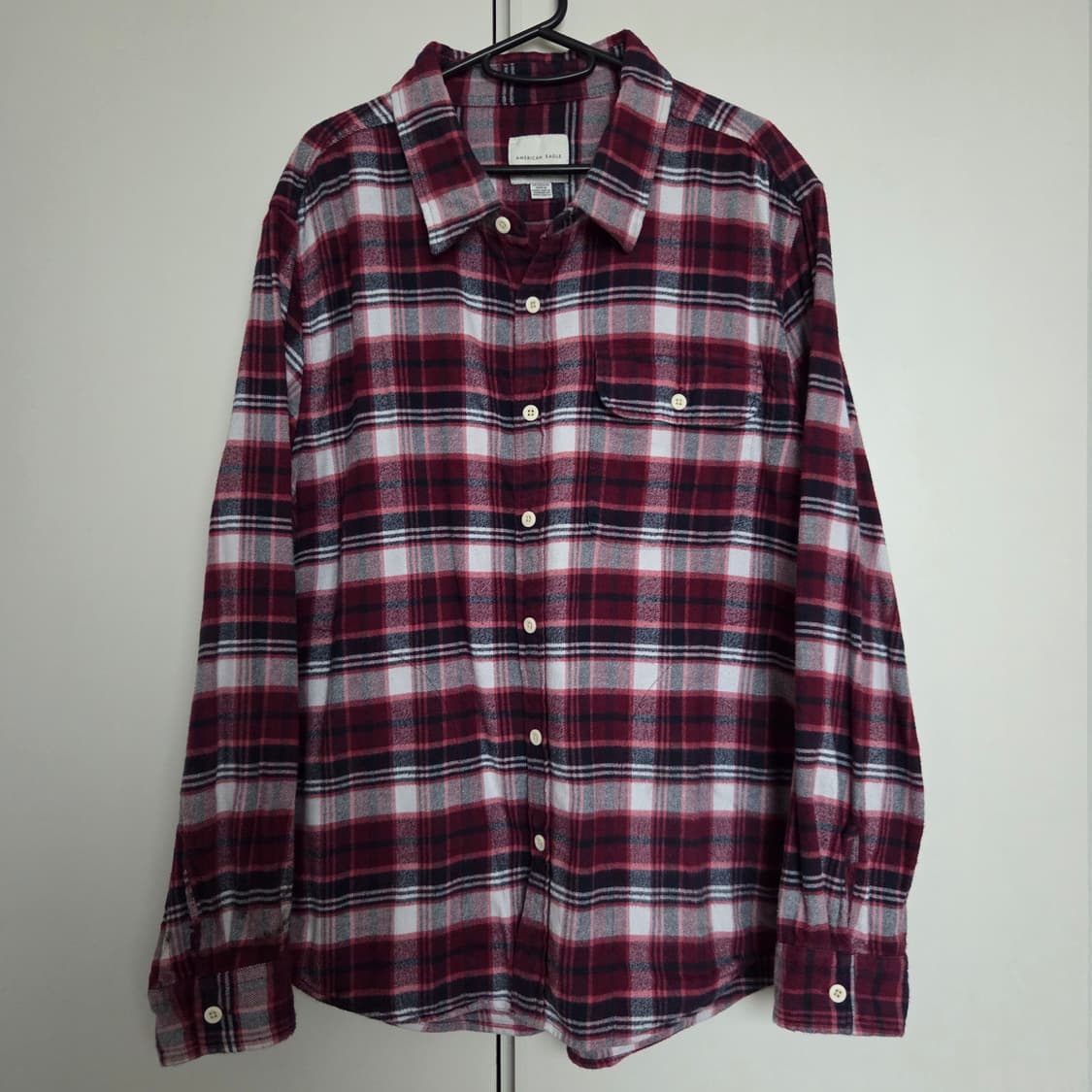 아메리칸 이글 플란넬 체크 셔츠 XL(105) 상품이미지1