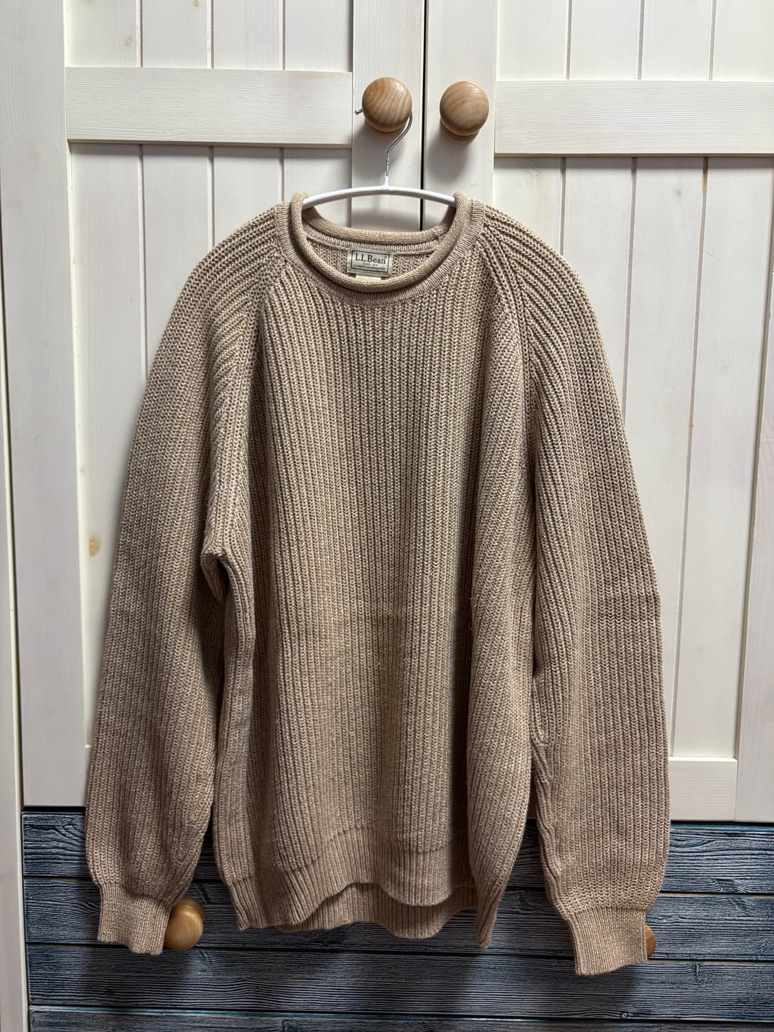 90년대 엘엘빈 llbean 롤넥 니트 라지 사이즈 상품이미지1