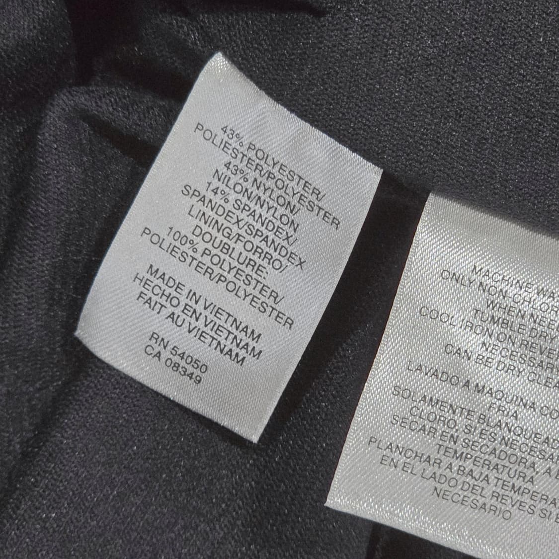 Jones New York 블랙 벨벳 플라워 블라우스 상품이미지2