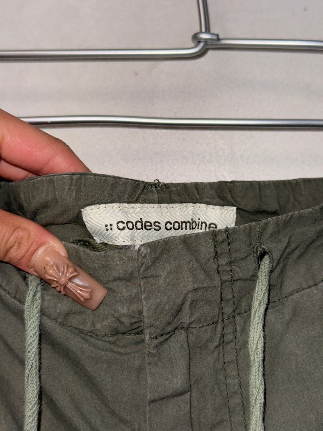 Codes Combine multi pocket shirring 카고팬츠 상품이미지7