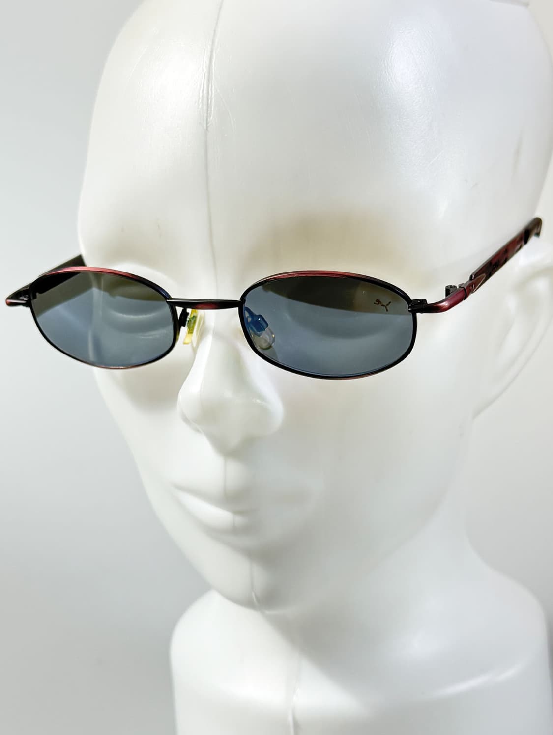 PUMA 푸마 메탈릭 슬림 오벌 프레임 빈티지 선글라스 상품이미지9