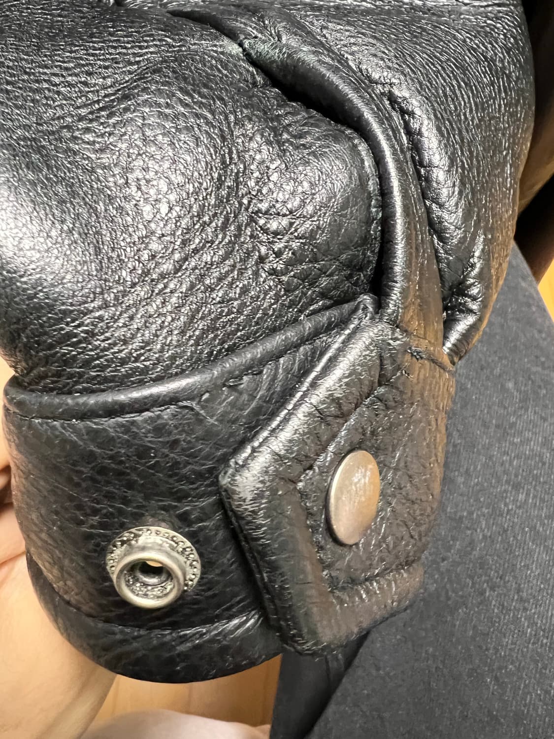 Hard Rock Cafe Detroit leather jacket XL 상품이미지6