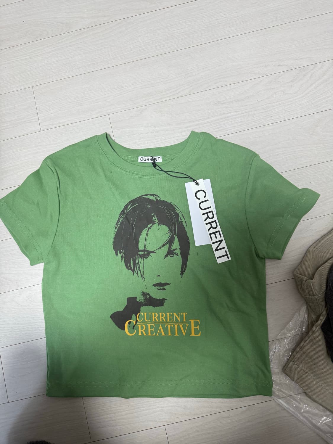 Current 크롭 티 상품이미지2