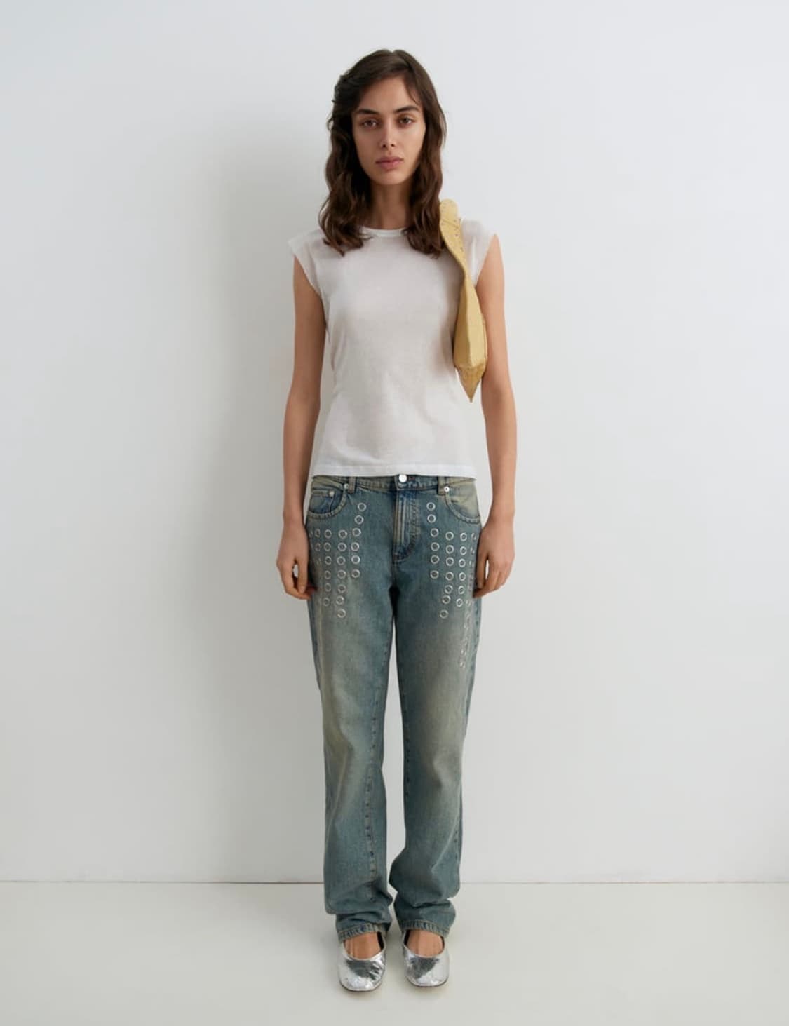 Gimaguas emily trouser denim 34 상품이미지3