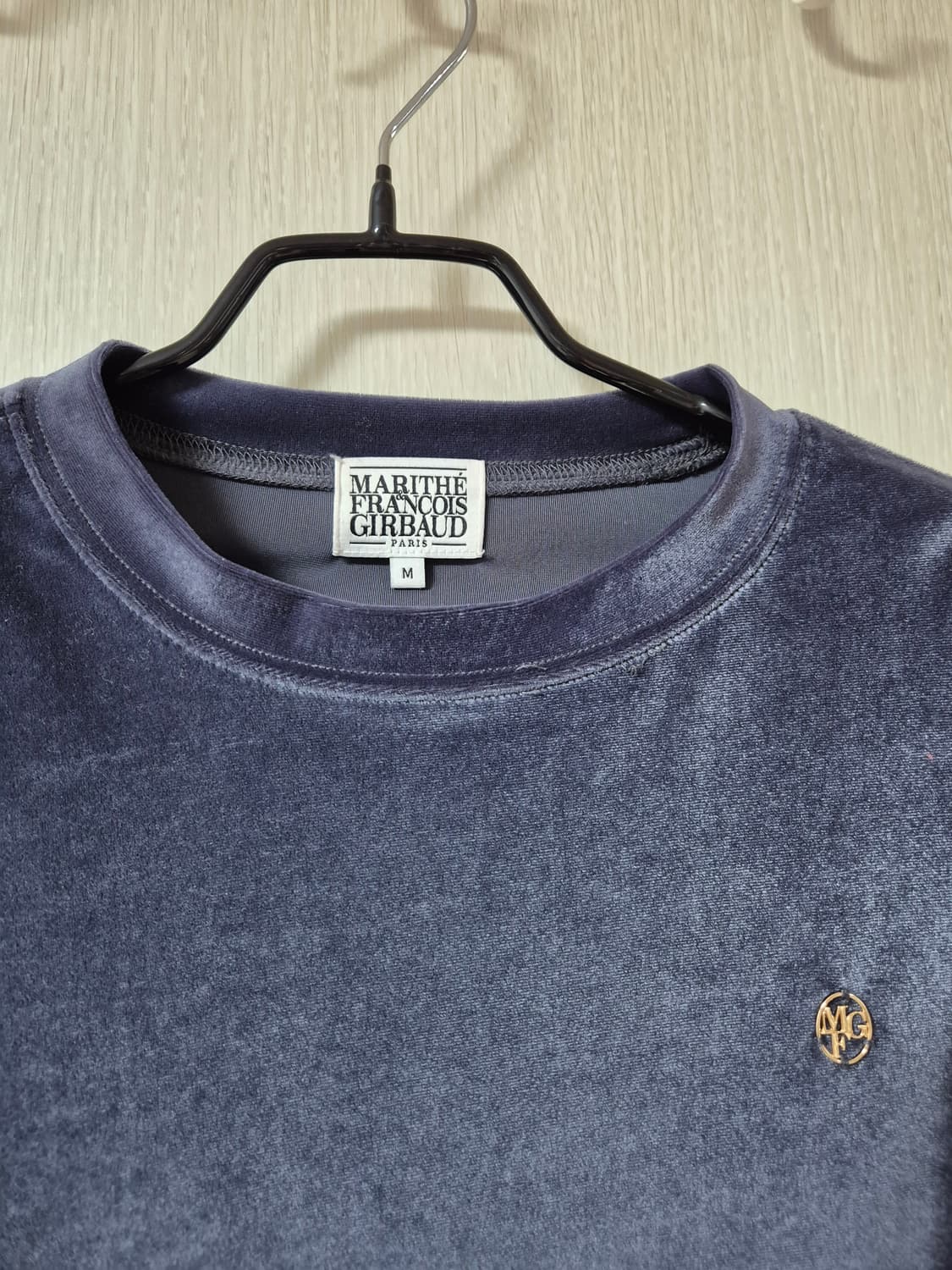 마리떼프랑소와 벨벳 맨투맨 M 상품이미지6