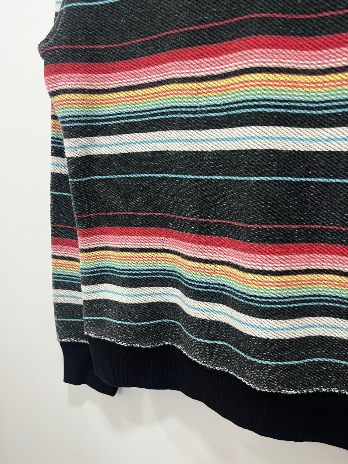 일본 빈티지 에스닉 히피 무지개떡 후드집업 상품이미지9