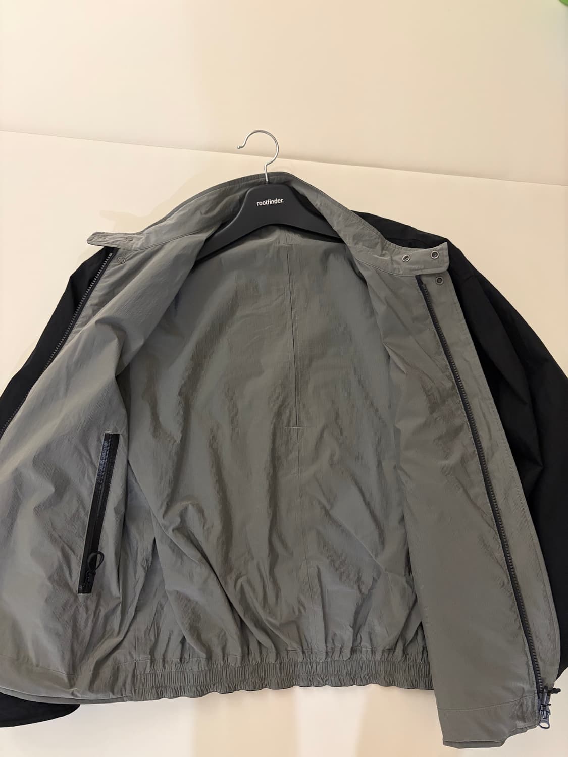 루트파인더 파일럿 자켓 블랙/그레이 L 상품이미지2