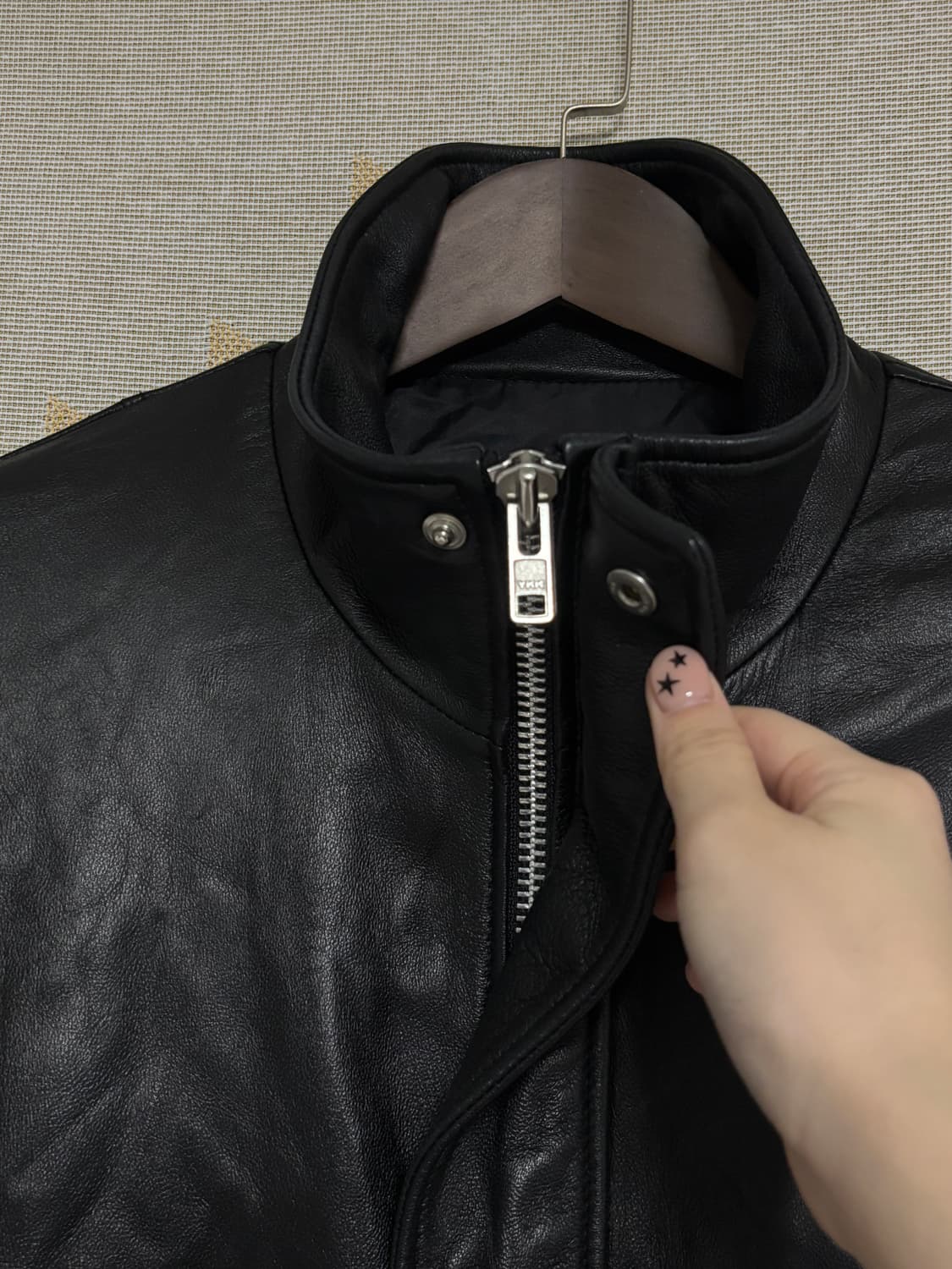 스페로네 양가죽 A-2 가죽자켓 L 상품이미지6