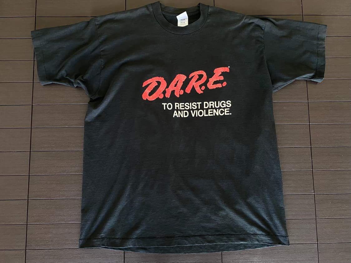 (XXL) 90s 빈티지 DARE 티셔츠 상품이미지1