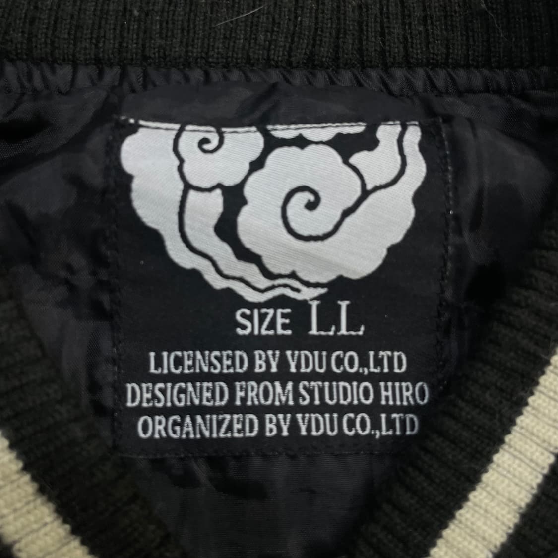 Jpn vintage 재페니즈 빈티지 죽호 스카잔 자켓 블랙 상품이미지5