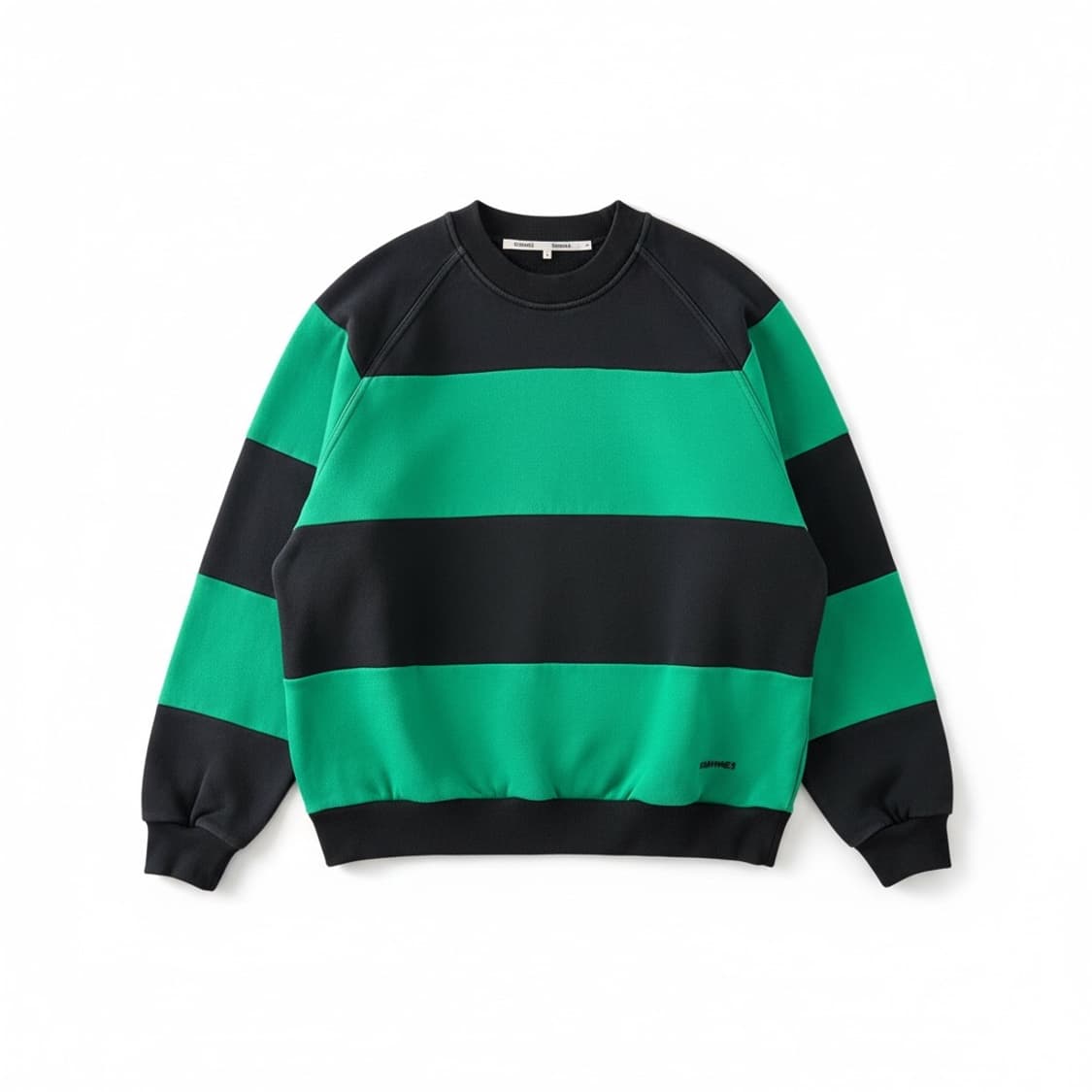 써네이 SUNNEI 스트라이프 맨투맨 L 상품이미지1