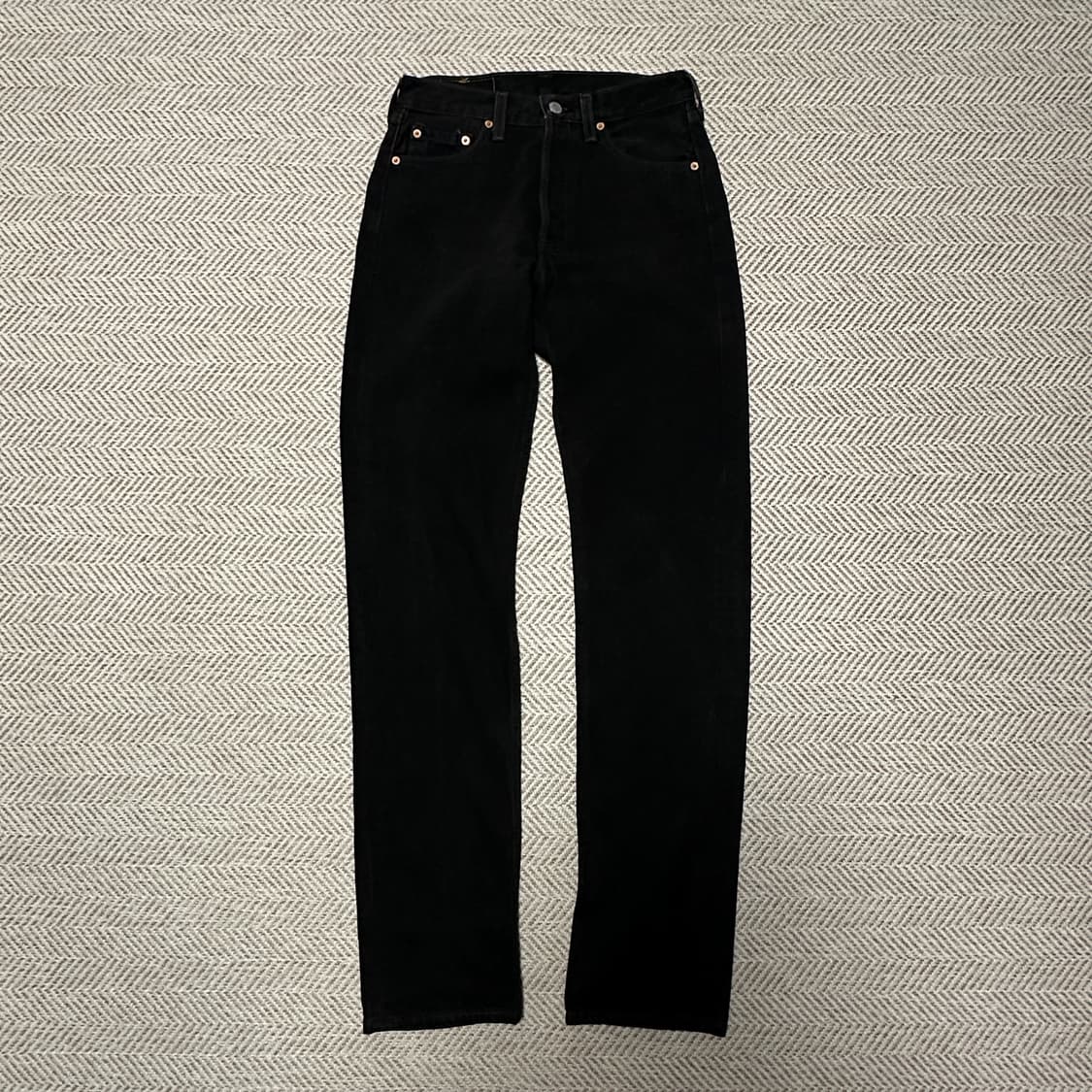 LEVI'S 501 90's usa made black jeans 상품이미지1