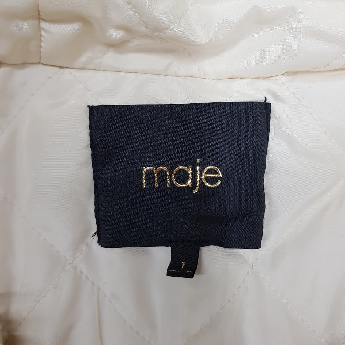 마쥬 Maje 후드 양털 무스탕 자켓 1사이즈 상품이미지6