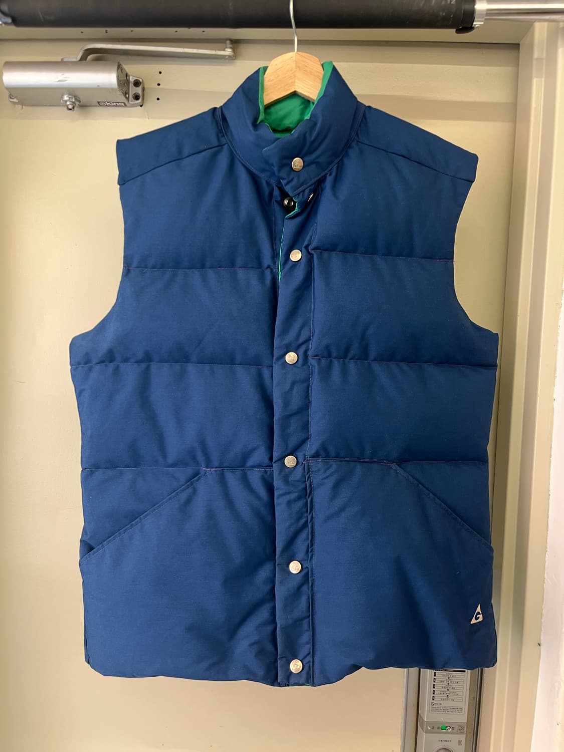 [L] 80s GERRY 리버시블 다운베스트 made in usa 상품이미지1