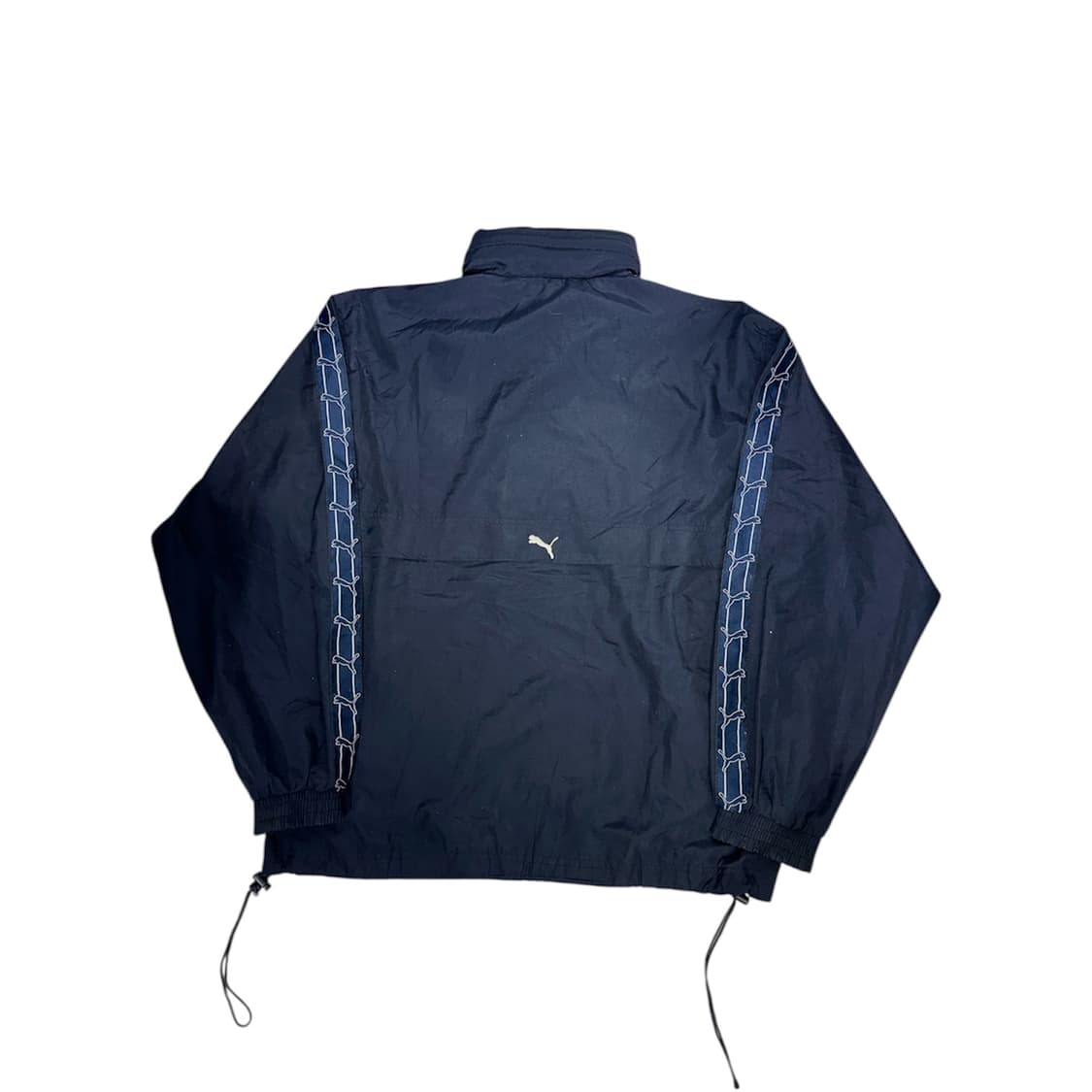 푸마 네이비 사이드 라인 바람막이 트랙 자켓 95 상품이미지6