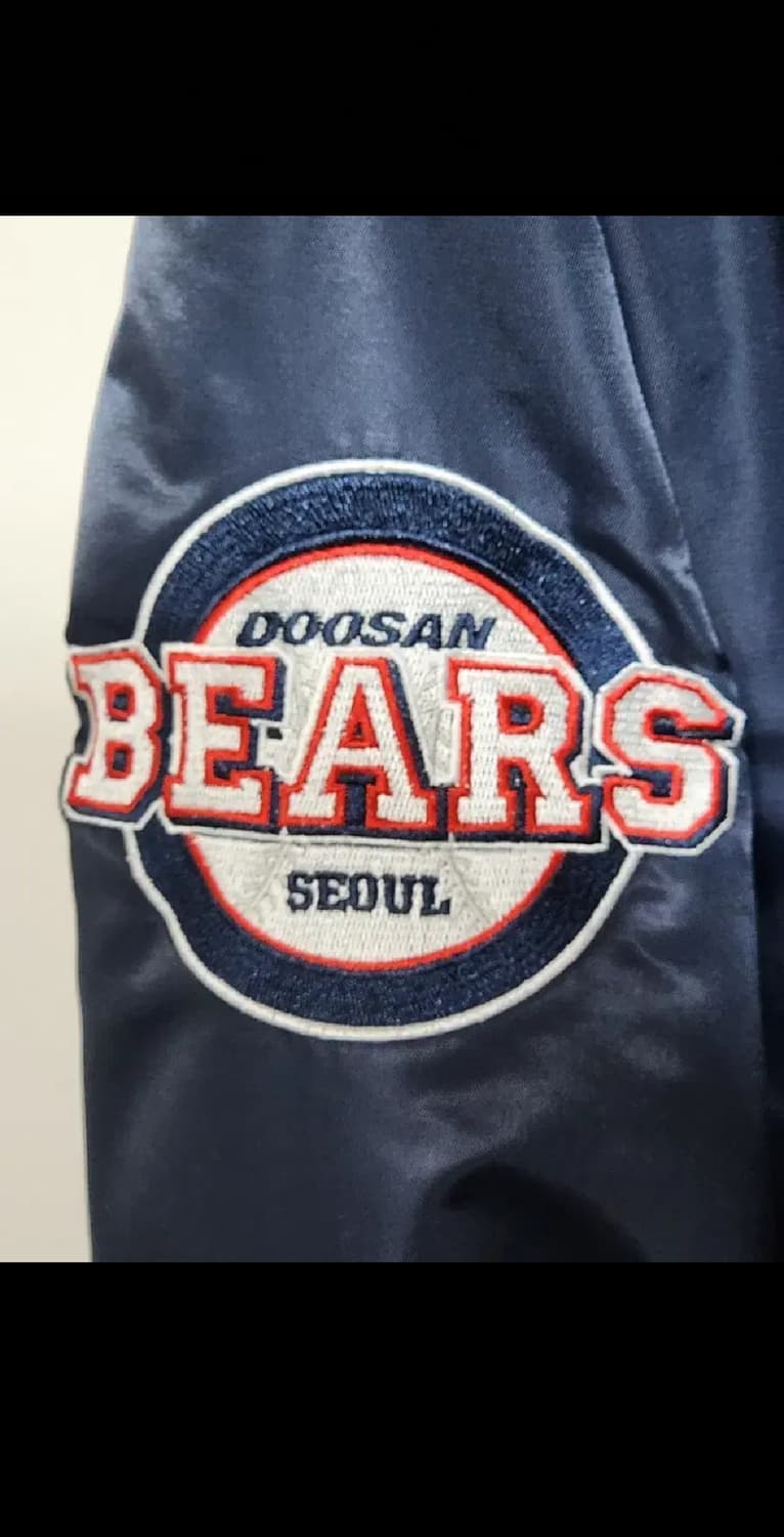(100) 두산베어스 야구점퍼 네이비 스타디움 자켓  상품이미지4
