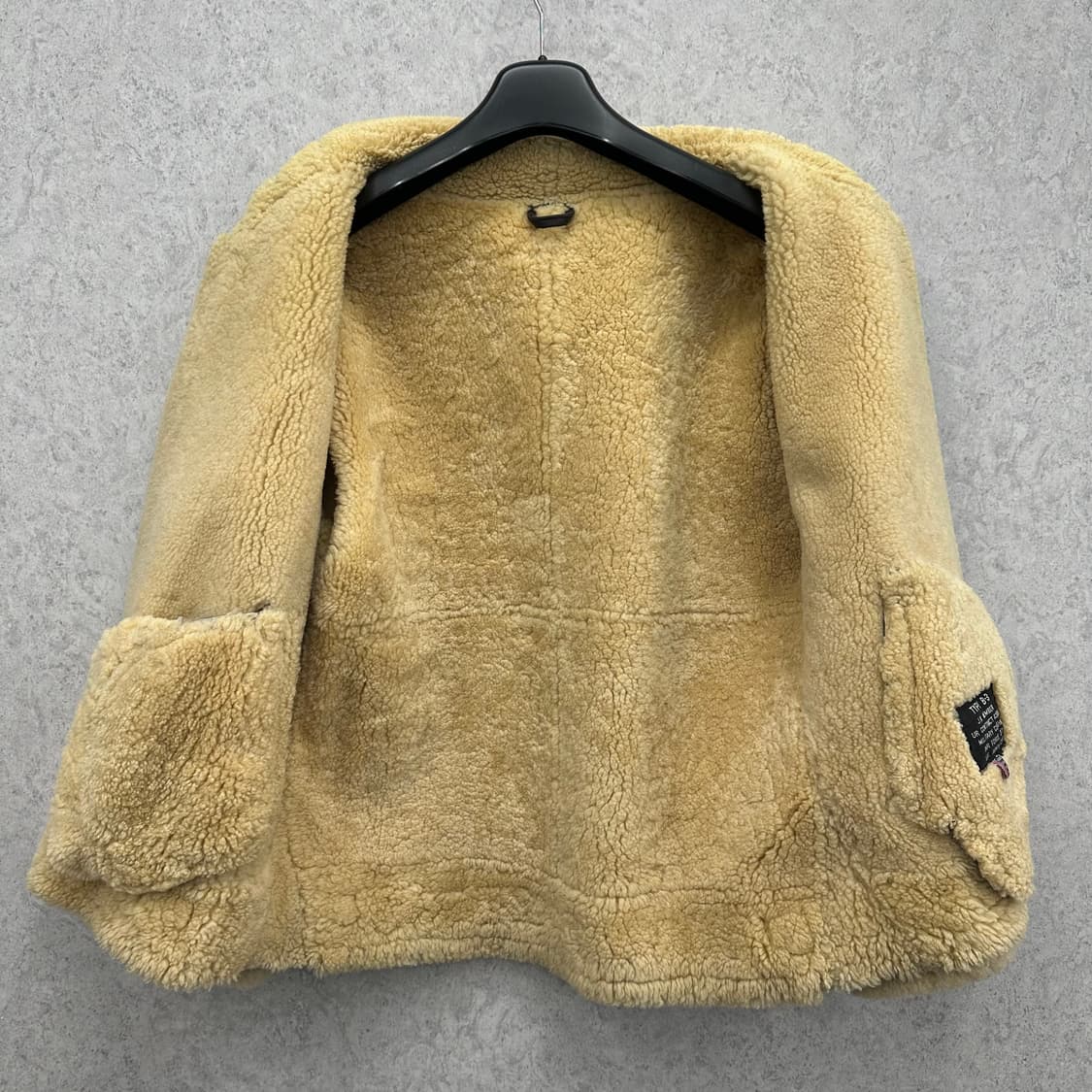 100 미공군 TYPE B-3 남자 무스탕 상품이미지3