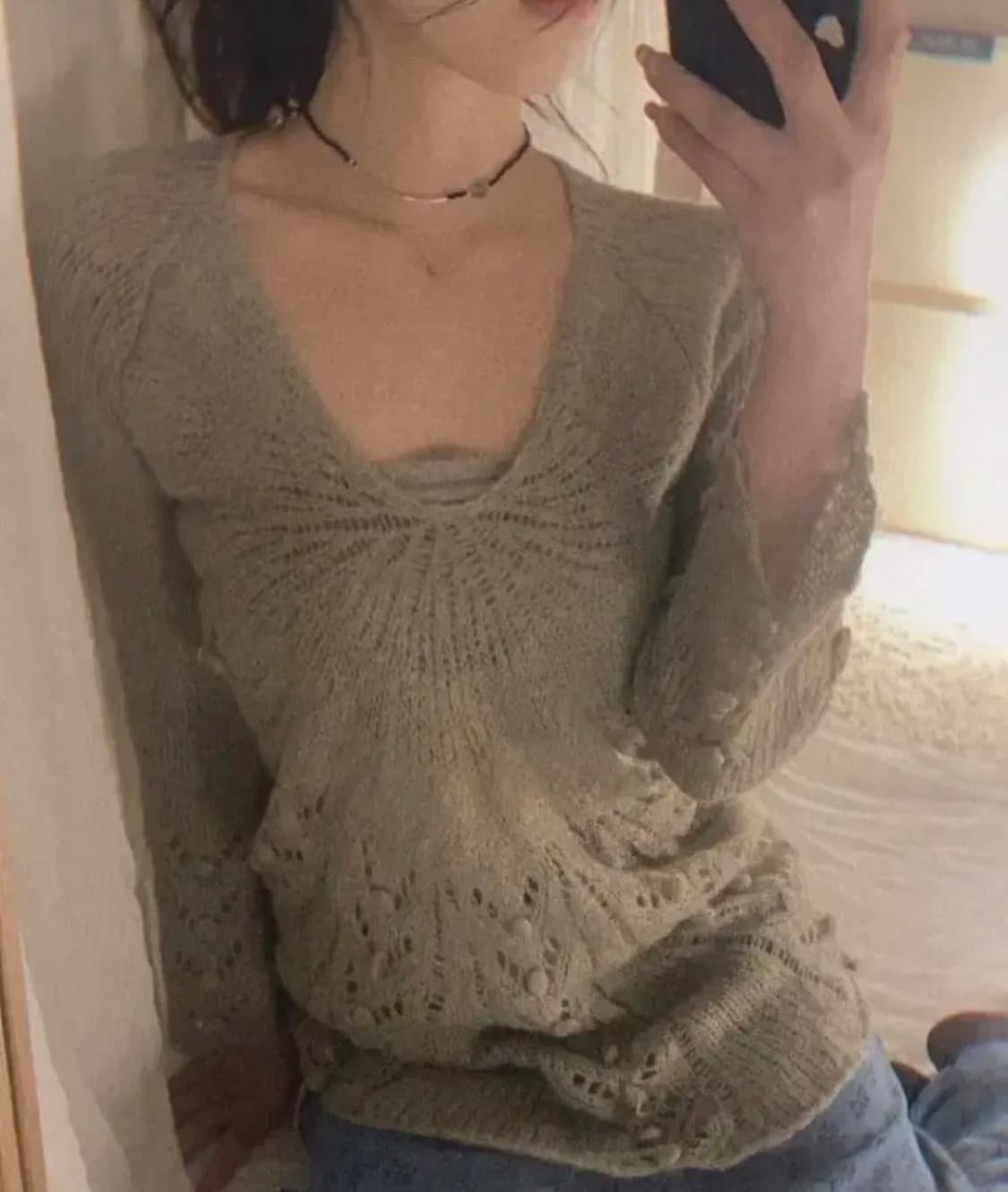 빈티지 니트 상품이미지1