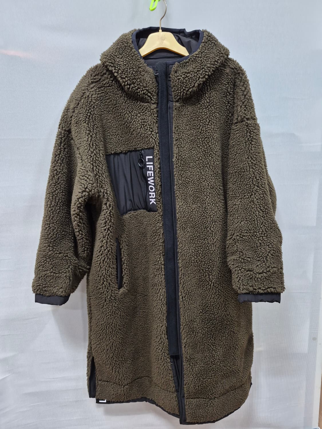 라이프워크 롱패딩 리버시블 양면 L 상품이미지3