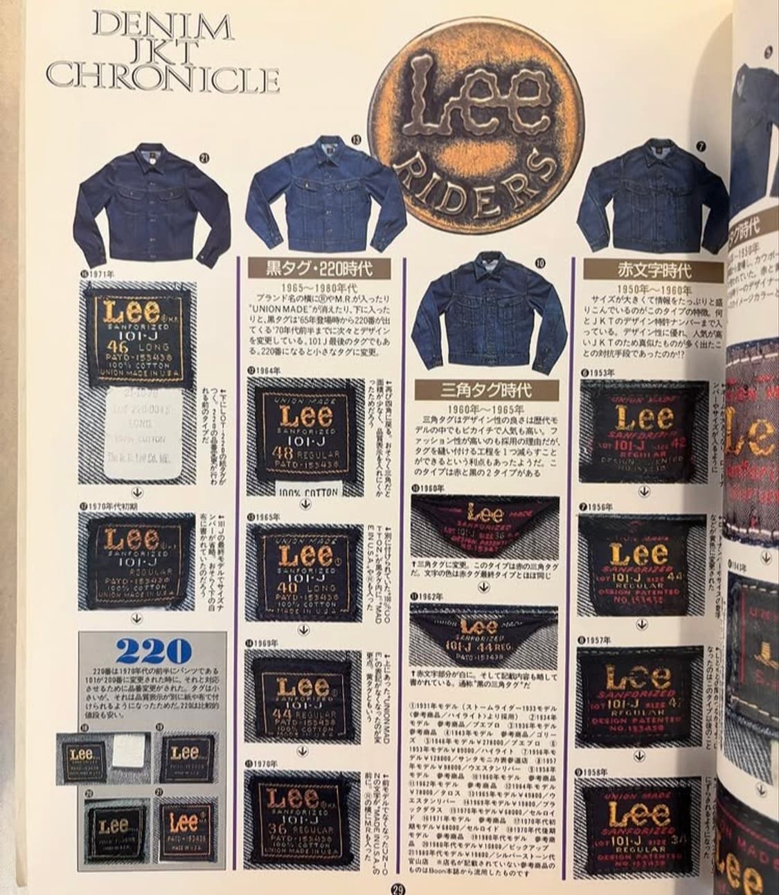 80-90s Made Usa lee denim work jk 극미중고 상품이미지9