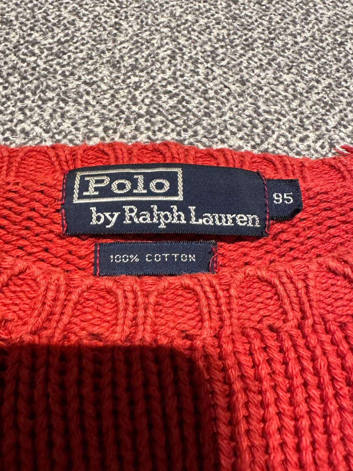 90s 폴로랄프로렌 코튼 니트 95 상품이미지3