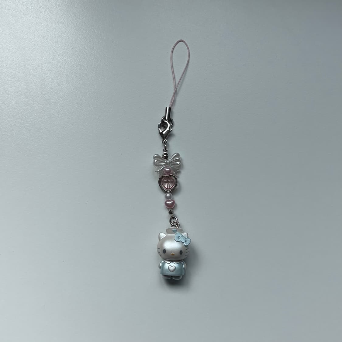 헬로키티 천사악마 스트랩 간호사 키링 상품이미지1