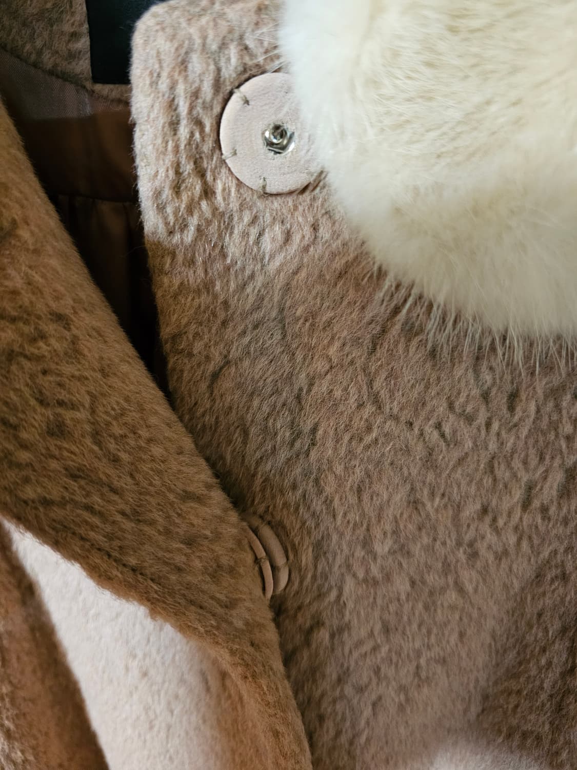 레니본 밍크카라 알파카코트 상품이미지7