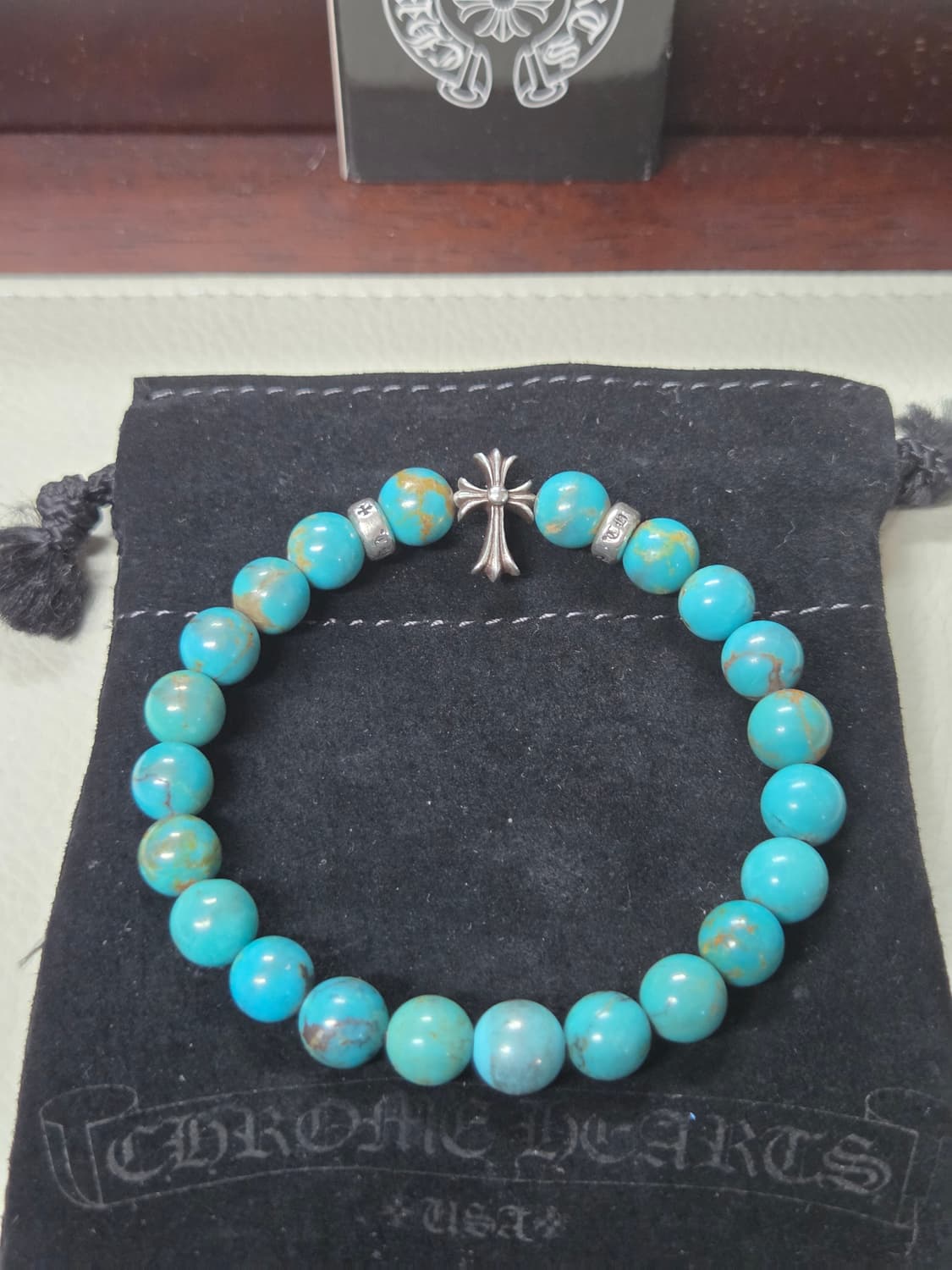 크롬하츠 베이비 터키석팔찌 상품이미지2