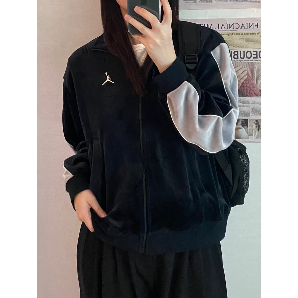 조던 벨벳 집업 상품이미지1