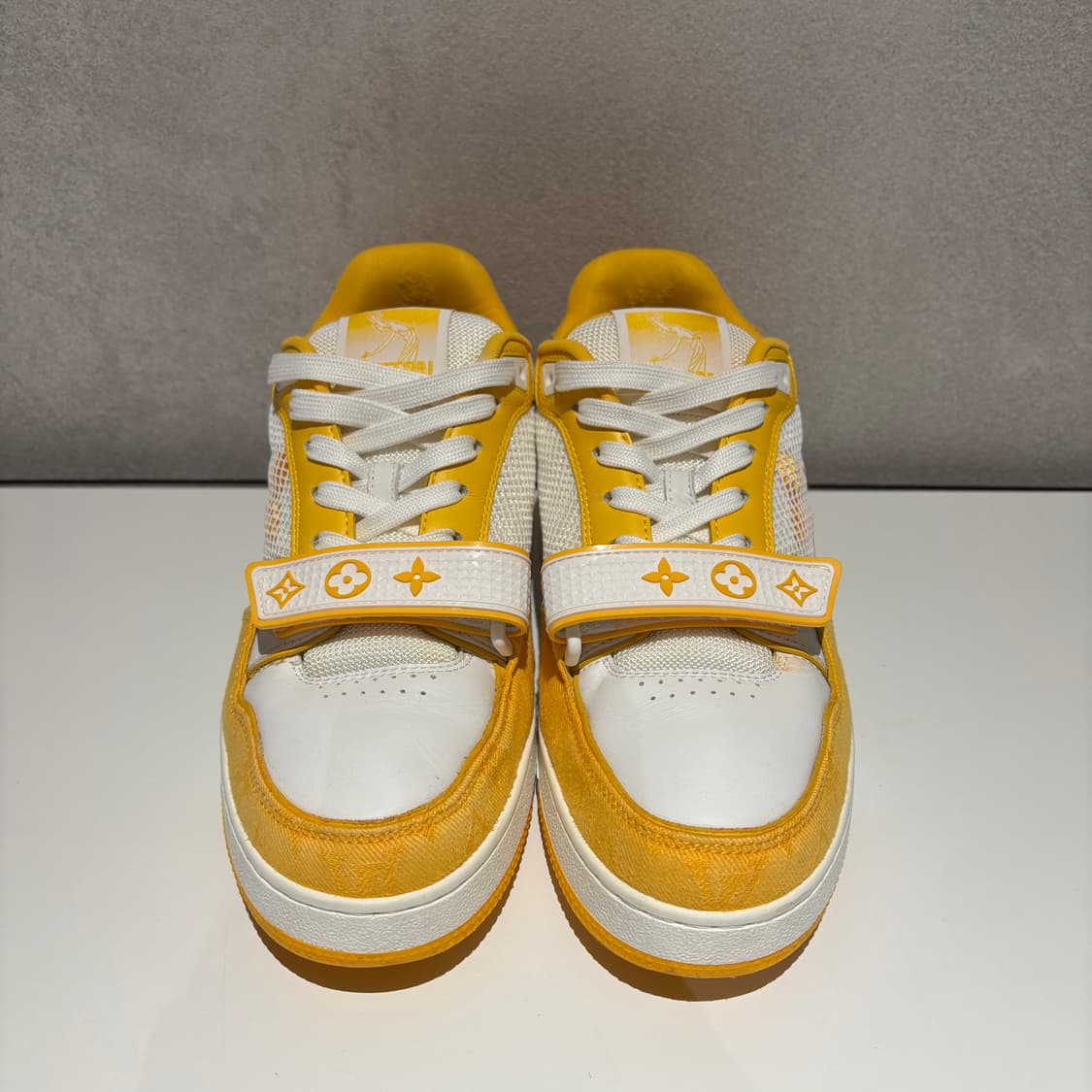 루이비통 벨크로 데님 트레이너 상품이미지2