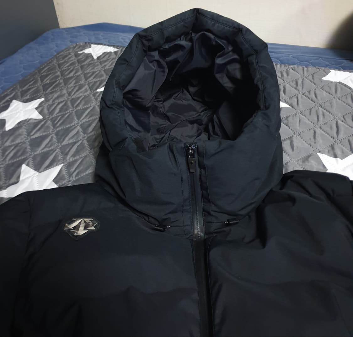 데상트 덕다운 패딩 블랙 (XL) 상품이미지2