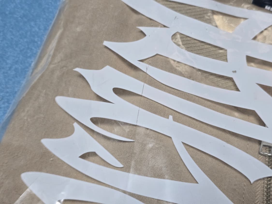 [M] REVENGE 리벤지 자수 봄버 베이지 상품이미지7