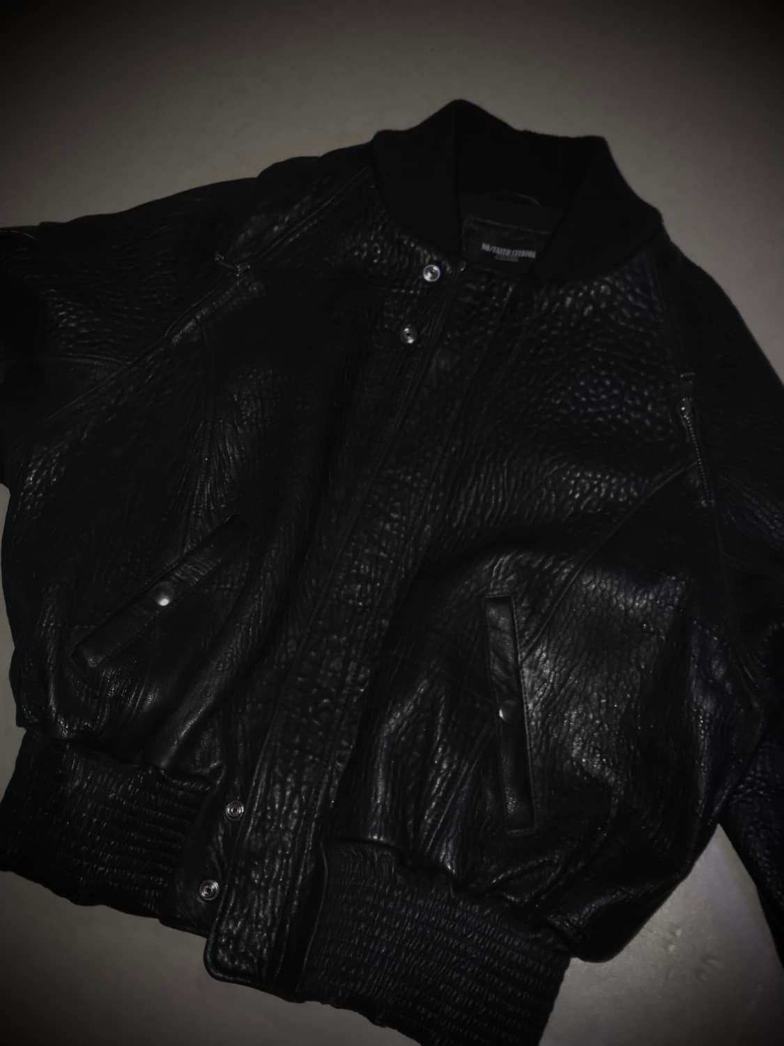 nofaith studios leather bomber  상품이미지2