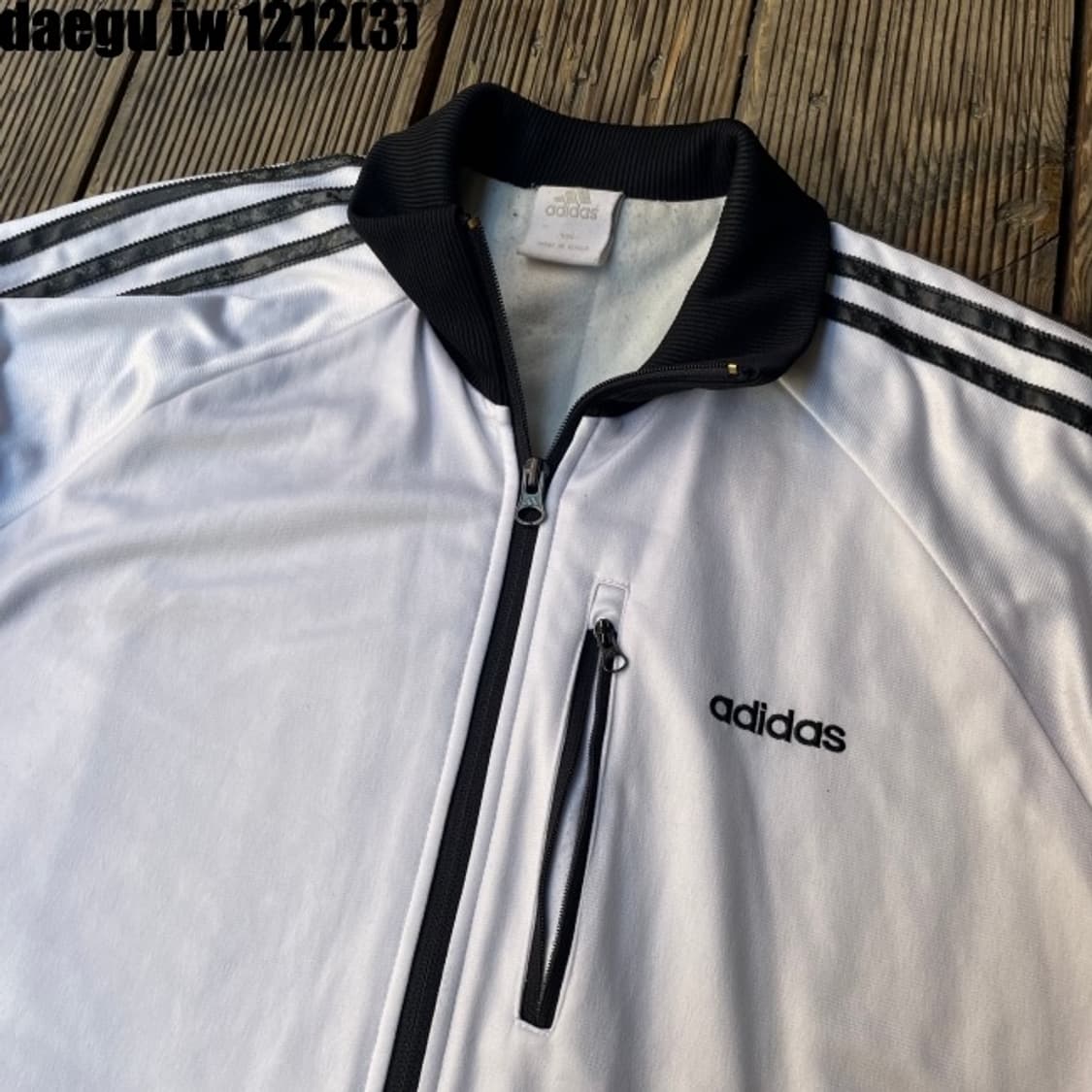 아디다스져지집업 화이트 상품이미지2