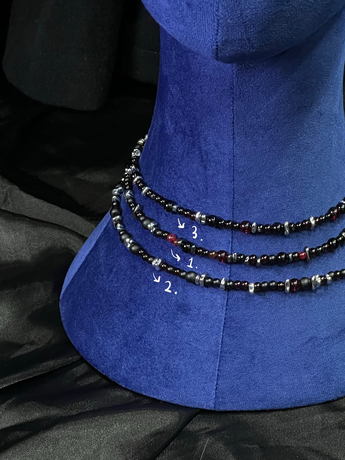 TAMOON GARNET NECKLACE 상품이미지4