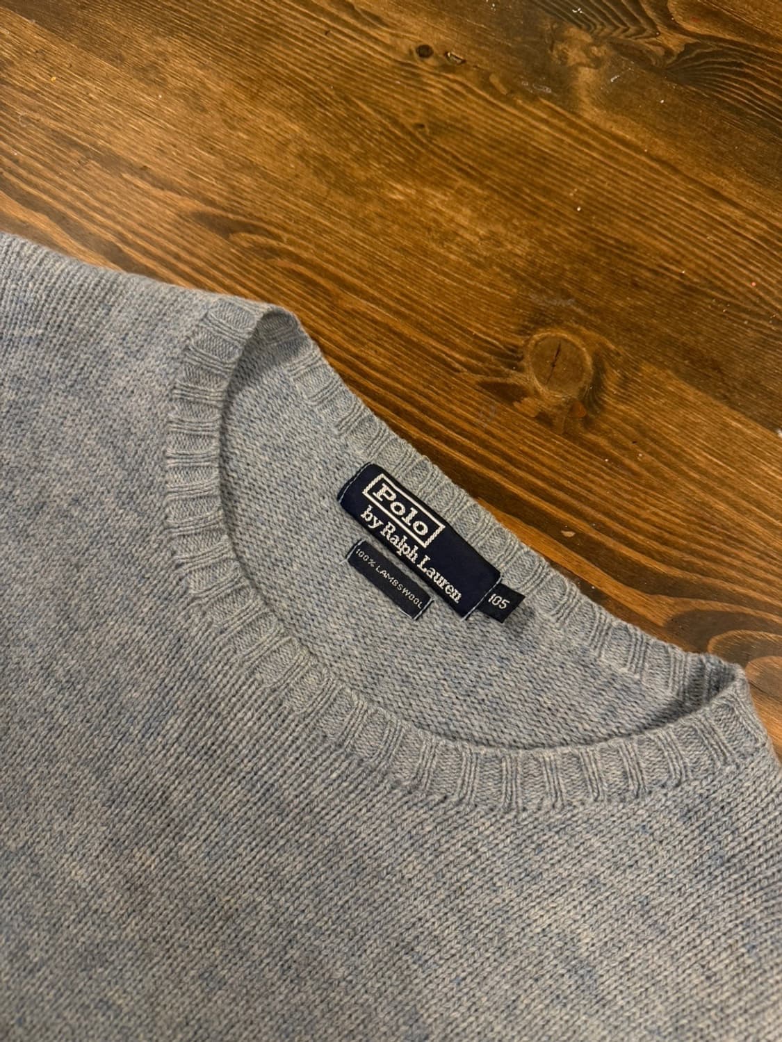 폴로 램스울 니트 남성105 상품이미지7