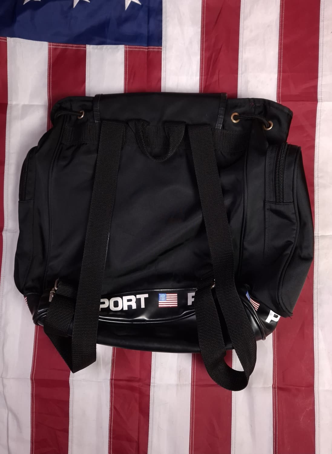 특A 오리지날 90's 폴로 스포츠 스펠아웃 대형 백팩 상품이미지9