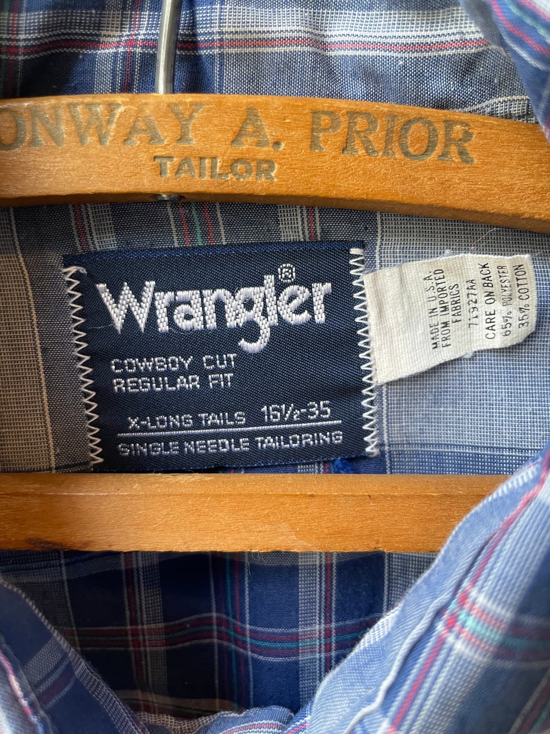 1980-90's Vintage Wrangler Western Shirt 상품이미지2
